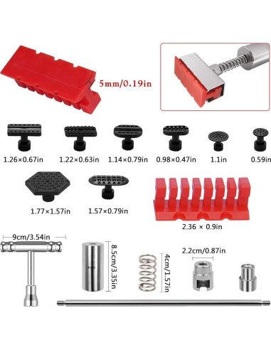 Extractor de Abolladuras Manelord T99 Kit Reparación Automóviles