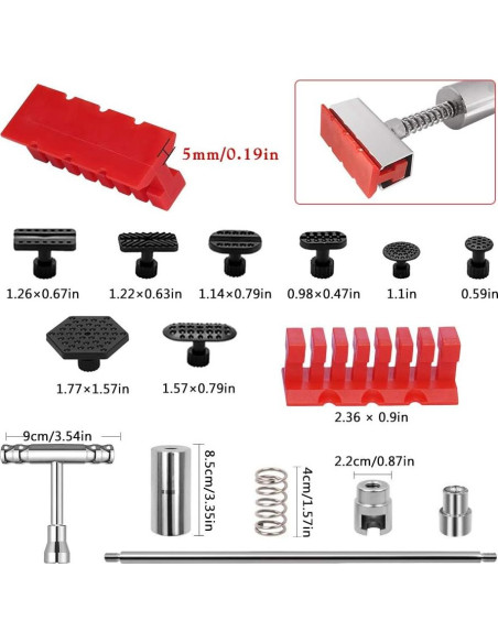 Extractor de Abolladuras Manelord T99 Kit Reparación Automóviles