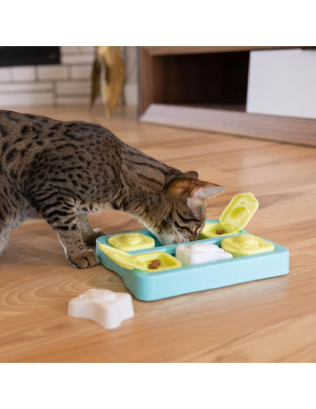 Rompecabezas Interactivo para Gatos Kitty Cube Catstages