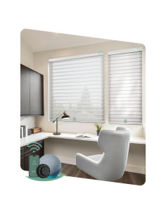 Persianas Motorizadas Yoolax Shangri-La 60% Blackout 289x299 cm