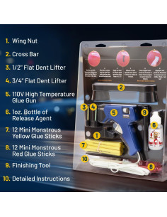Kit PDR DentOut Cross Bar - Herramientas para Abolladuras 2