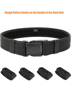 Cinturón de Deber TACNEX 5 cm Nylon 4 Sujetadores Seguridad 2