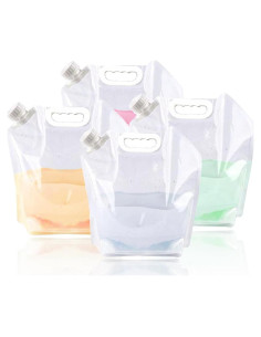 Bolsa de Agua Plegable SUPANT 4x5L Congelable y Reutilizable