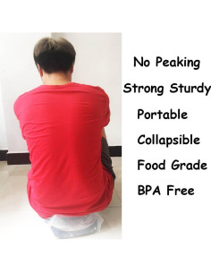 Bolsa de Agua Plegable SUPANT 4x5L Congelable y Reutilizable 2