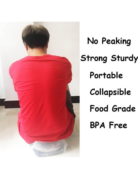 Bolsa de Agua Plegable SUPANT 4x5L Congelable y Reutilizable