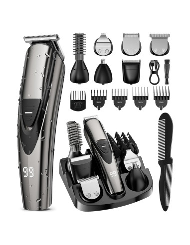 Recortadora de Barba SHPAVVER GK-1800 17 Piezas Impermeable