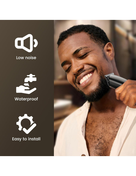 Recortadora de Barba SHPAVVER GK-1800 17 Piezas Impermeable