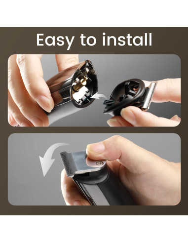 Recortadora de Barba SHPAVVER GK-1800 17 Piezas Impermeable