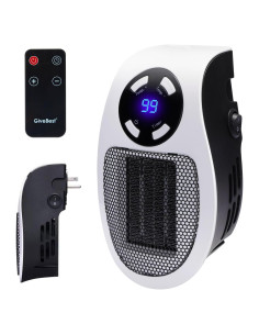 Calentador de Pared Brightown 450W con Control Remoto