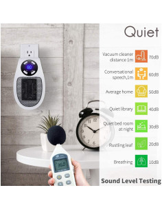 Calentador de Pared Brightown 450W con Control Remoto 2