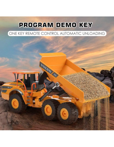 Camión Volvo RC Doble E Articulado con Luces 42,67 cm