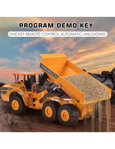 Camión Volvo RC Doble E Articulado con Luces 42,67 cm