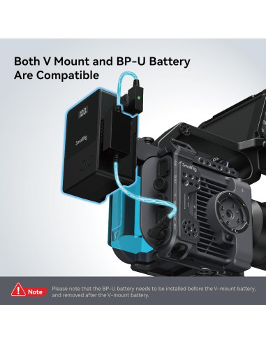 Jaula Compacta SmallRig FX6 con Placa V-Mount 4124