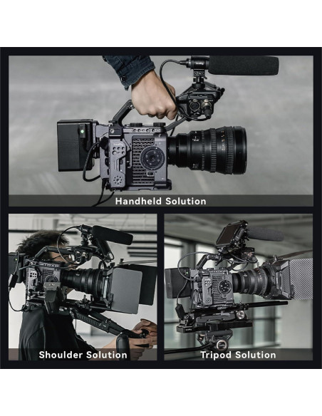 Jaula Compacta SmallRig FX6 con Placa V-Mount 4124