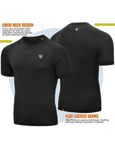 RDX Rash Guard Hombre 3XL Compresión Rápido Secado 2