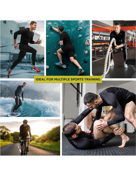 RDX Rash Guard Hombre 3XL Compresión Rápido Secado