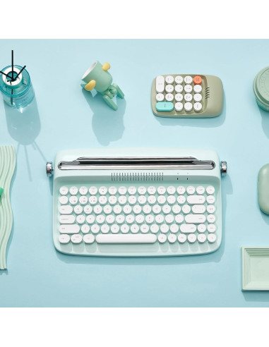 Teclado Inalámbrico YUNZII B303 Retro Bluetooth 84 Teclas