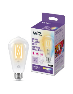 Bombilla LED WiZ ST19 5.5W E26 Luz Blanca Ajustable 1 Paquete