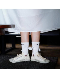 Calcetines Divertidos Magnéticos para Parejas - Algodón 2