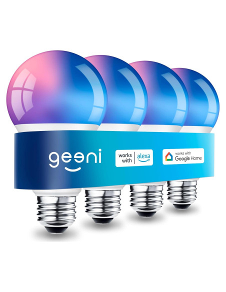 Bombillas LED Inteligentes Geeni Prisma - 800 Lúmenes, 4 Pzas