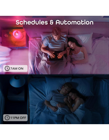 Bombillas LED Inteligentes Geeni Prisma - 800 Lúmenes, 4 Pzas