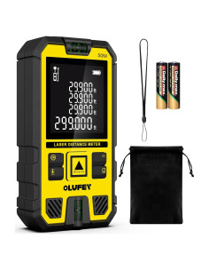 Medidor Láser Olufey OL50 50m IP54 Pantalla LCD Retroiluminada