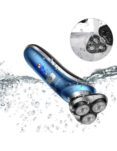 Afeitadora Eléctrica Hatteker RSCX-9608 4 en 1 Impermeable