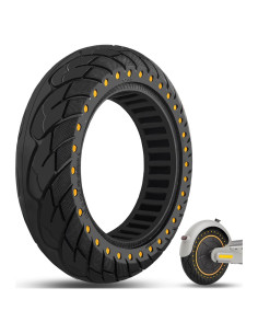 Neumático Sólido 10" Felixstory Amarillo para Scooter