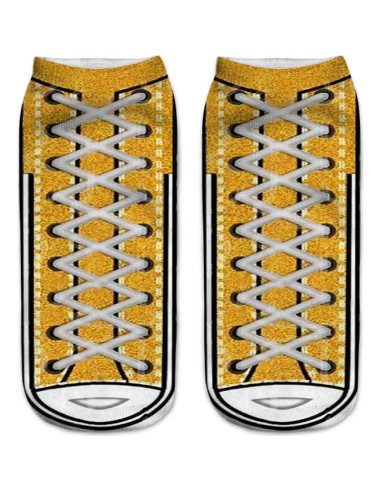 Calcetines Tobilleros Benefeet Sox 3D Divertidos 6 Pares