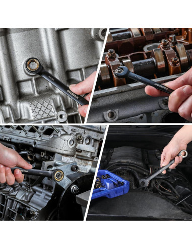 Juego de Llaves de Vaso 22 Piezas WORKPRO Antideslizantes