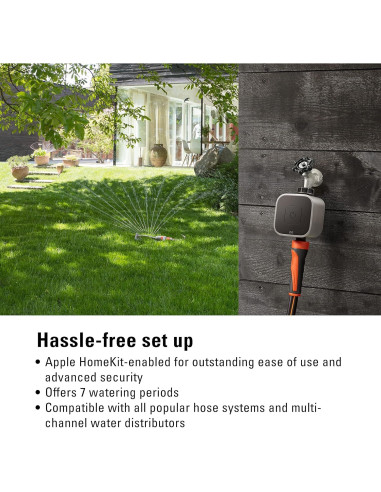Controlador de Riego Inteligente Eve Aqua - Bluetooth, HomeKit