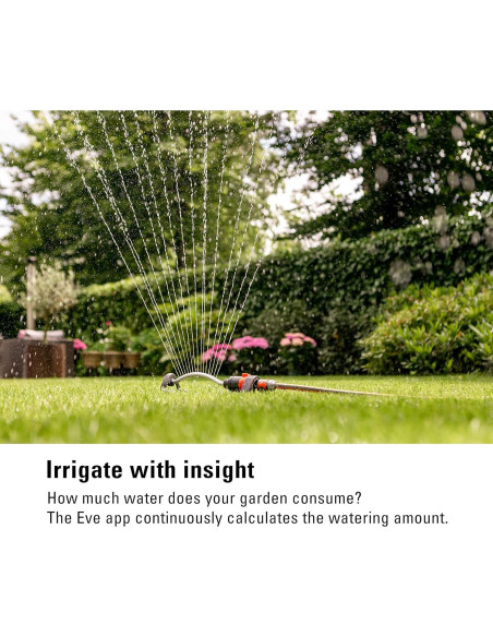 Controlador de Riego Inteligente Eve Aqua - Bluetooth, HomeKit