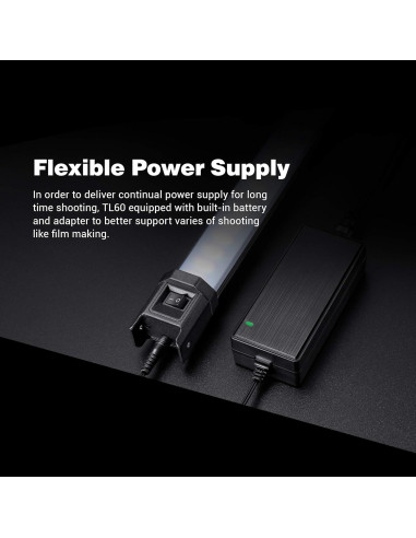 Kit de luz LED RGB Godox TL60-K4, 4 lámparas, 2700K-6500K