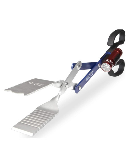 BBQ Croc Herramienta 3 en 1 Barbacoa 45.72 cm Azul