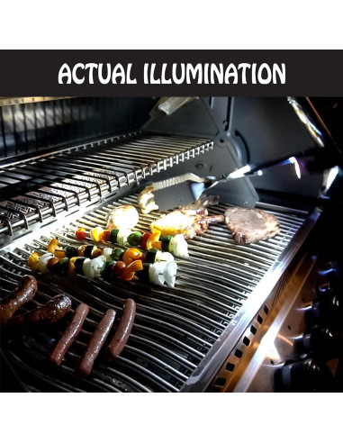 BBQ Croc Herramienta 3 en 1 Barbacoa 45.72 cm Azul