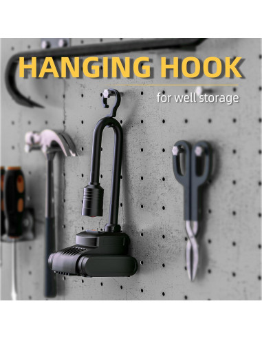 Luz de Trabajo LED Favorlite 2000 Lúmenes Recargable 5000mAh