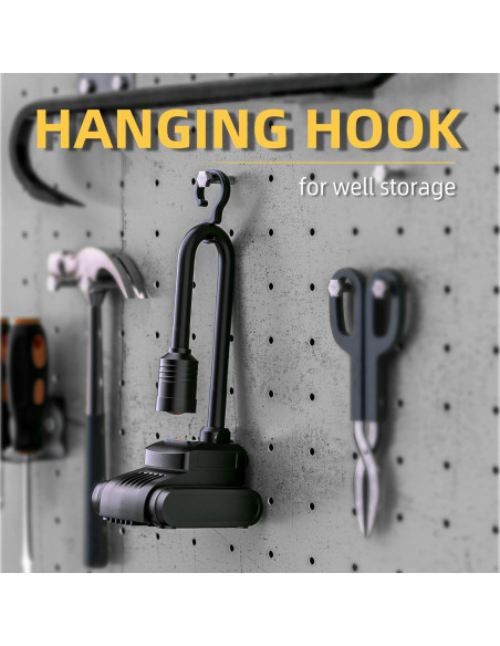 Luz de Trabajo LED Favorlite 2000 Lúmenes Recargable 5000mAh