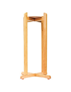 Soporte de Piso Madera Natural New Wave 68.58 cm Montaje Fácil