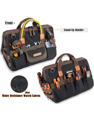 Bolsa de Herramientas Welkinland 40 cm 32 Bolsillos Resistente