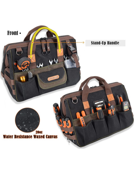 Bolsa de Herramientas Welkinland 40 cm 32 Bolsillos Resistente