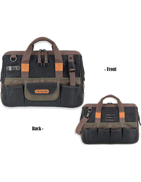 Bolsa de Herramientas Welkinland 40 cm 32 Bolsillos Resistente