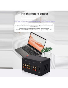 Preamplificador de Válvulas Mulcort SA-1000 HiFi 4 Entradas 2