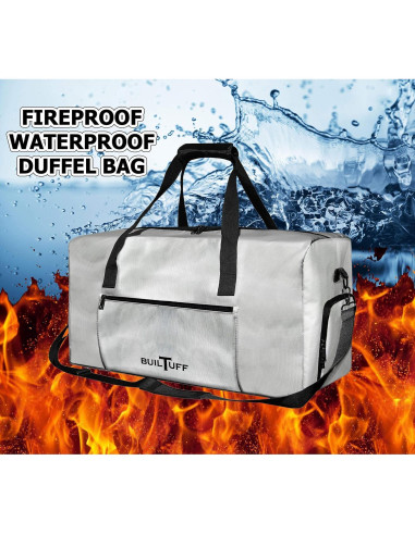 Bolsa de Deporte Builtuff a Prueba de Fuego y Agua 60x30cm