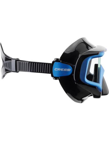 Cressi Máscara de Buceo Liberty Triside Silicona Negra