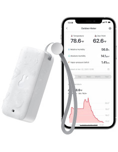 SwitchBot Medidor Pro de Temperatura y Humedad Bluetooth 2
