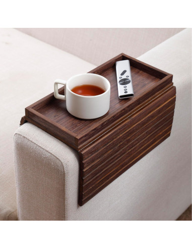 Bandeja para Reposabrazos DETOR, Bambú, 45.7x33.5cm