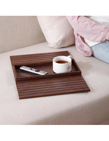 Bandeja para Reposabrazos DETOR, Bambú, 45.7x33.5cm