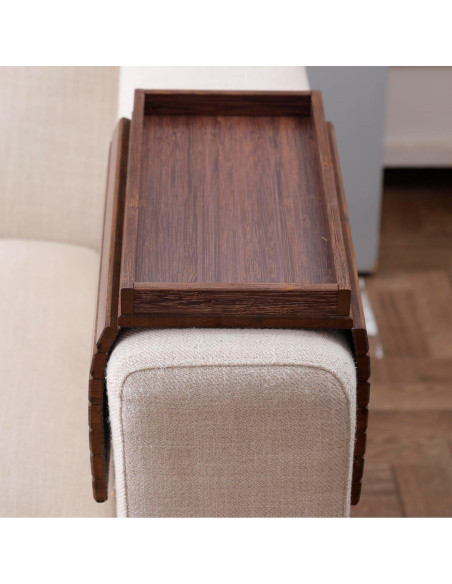 Bandeja para Reposabrazos DETOR, Bambú, 45.7x33.5cm