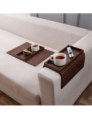 Bandeja para Reposabrazos DETOR, Bambú, 45.7x33.5cm