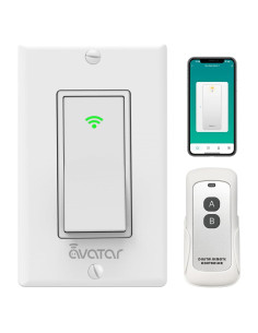 Interruptor de Luz Inteligente Bluetooth Avatar Controls AWS06F